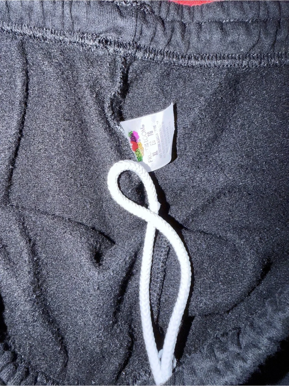 Men’s Black Elastic Waist Sweatpants
